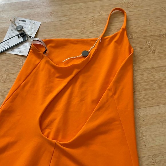 Alix NYC Seville Citrus One Shoulder One Piece Swimsuit - Picture 4 of 4